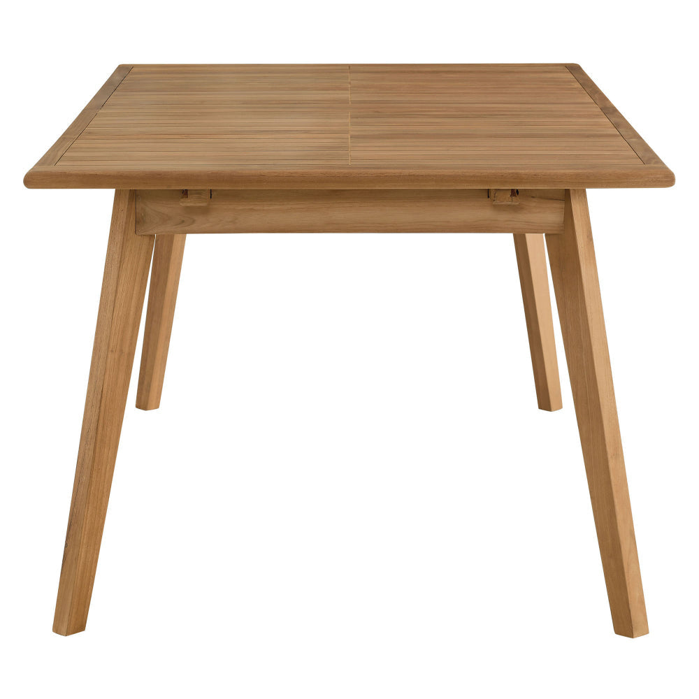Vienna Outdoor Patio Teak Wood Extendable Dining Table by Modway MDY-EEI-6813-NAT
