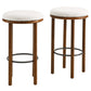 Fable Boucle Fabric Bar Stools - Set of 2  - No Shipping Charges