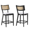 Caledonia Wood Counter Stools - Set of 2  - No Shipping Charges