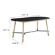 Modway Infuse Dining Table Black Oak MDY-EEI-6836-BLK-OAK