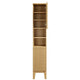 Modway Render Tall Narrow Bathroom Storage Cabinet Oak MDY-EEI-6851-OAK
