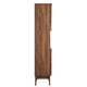 Modway Render Tall Narrow Bathroom Storage Cabinet Oak MDY-EEI-6851-OAK