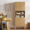 Modway Render Tall Bathroom Storage Cabinet Oak MDY-EEI-6852-OAK