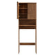 Modway Render Over the Toilet Bathroom Storage Cabinet Oak MDY-EEI-6853-OAK