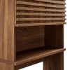 Modway Render Over the Toilet Bathroom Storage Cabinet Oak MDY-EEI-6853-OAK