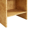 Modway Hudson 1-Drawer Burl Wood Nightstand With Shelf Natural MDY-EEI-6856-BUR