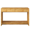 Modway Hudson 2-Drawer Burl Wood Console Table Natural MDY-EEI-6857-BUR