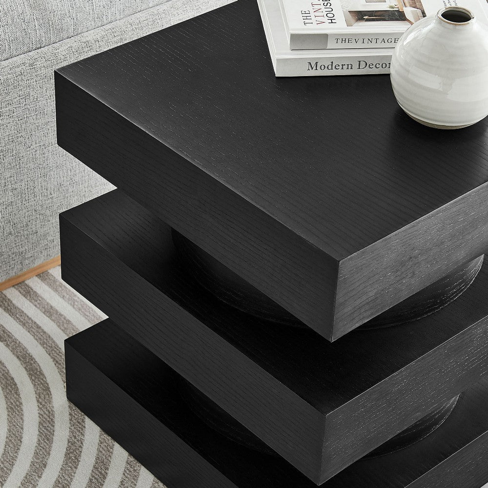 Modway Perpetuate Totem End Table Black MDY-EEI-6864-BLK