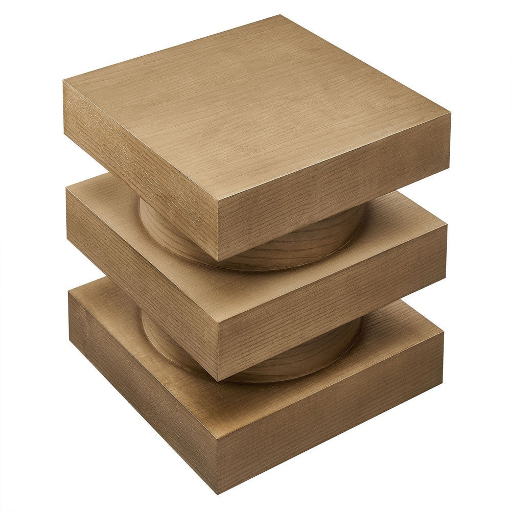 Modway Perpetuate Totem End Table Black MDY-EEI-6864-BLK