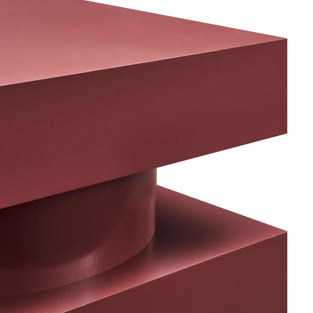 Modway Perpetuate Totem End Table Black MDY-EEI-6864-BLK