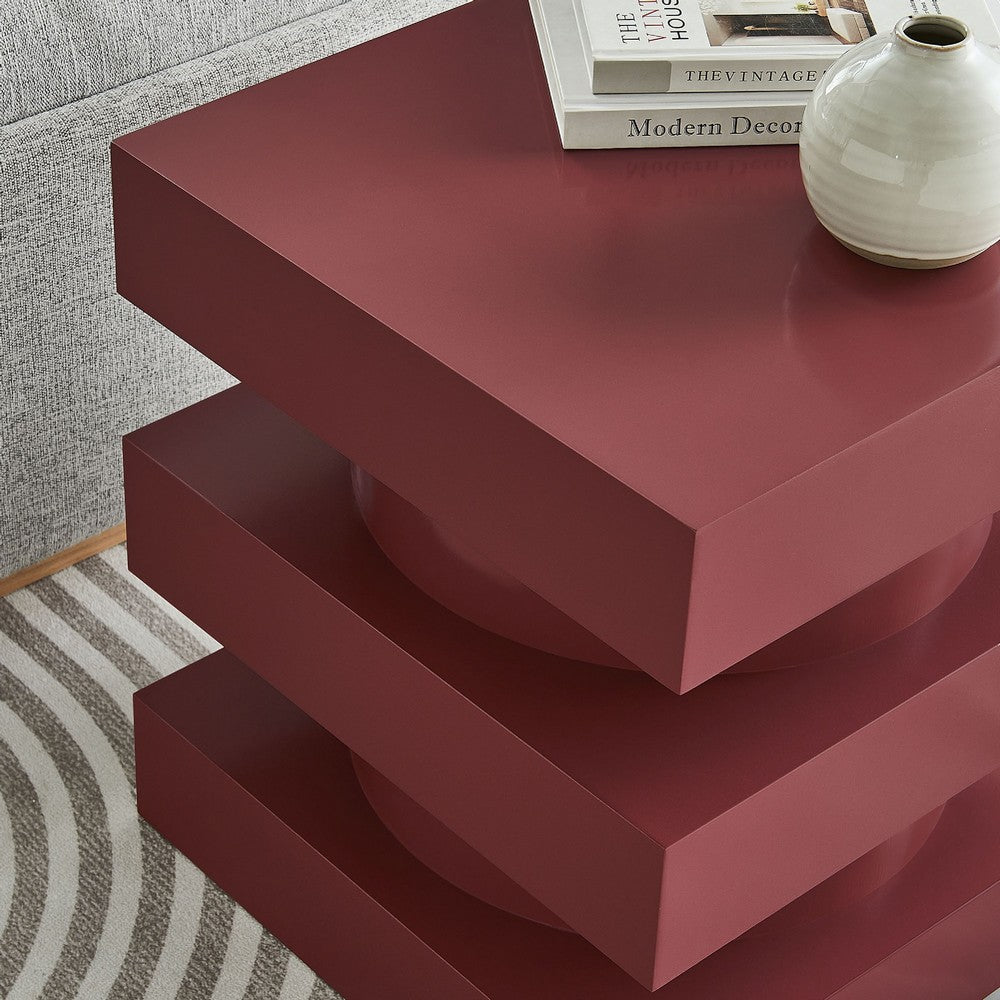 Modway Perpetuate Totem End Table Black MDY-EEI-6864-BLK
