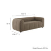 Modway Liana Love Seats Mocha