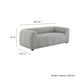 Modway Liana Love Seats Pewter