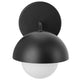 Modway Eclipse Globe Wall Sconce Black MDY-EEI-6871-BLK