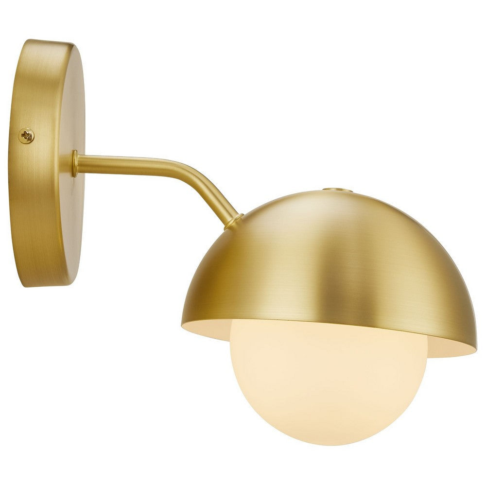 Modway Eclipse Globe Wall Sconce Black MDY-EEI-6871-BLK