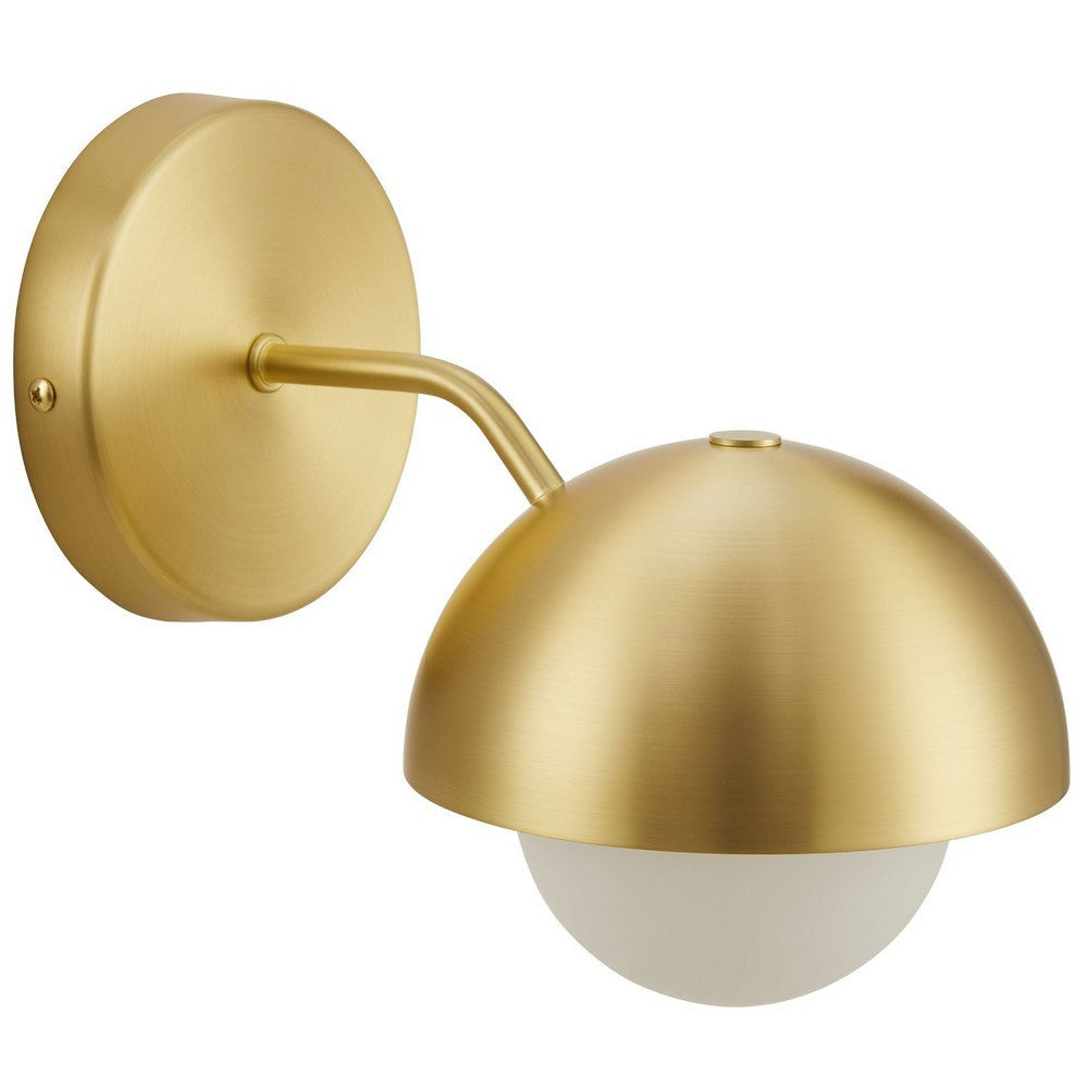 Modway Eclipse Globe Wall Sconce Black MDY-EEI-6871-BLK