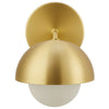 Modway Eclipse Globe Wall Sconce Black MDY-EEI-6871-BLK