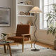 Modway Wave Squiggle Floor Lamp Black