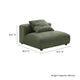 Modway Solace Single Sectional Sofa Chair Fern