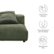 Modway Solace Single Sectional Sofa Chair Fern
