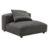 Solace Modular Upholstered Fabric Armless Chair by Modway