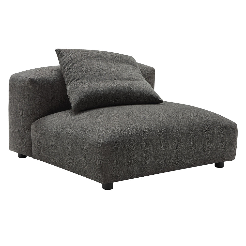 Solace Modular Upholstered Fabric Armless Chair by Modway
