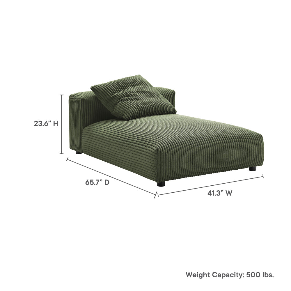 Modway Solace Lounge Chair Fern