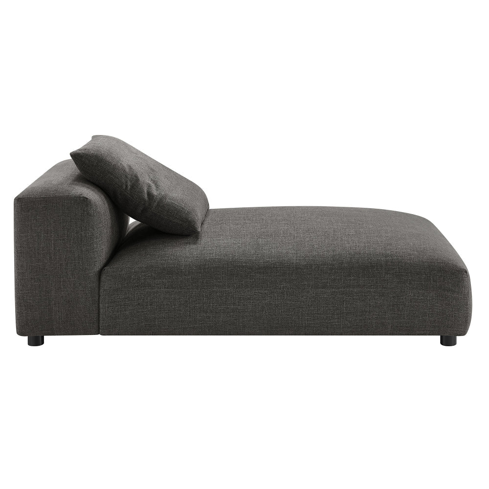 Solace Modular Upholstered Fabric Armless Chaise Lounge by Modway