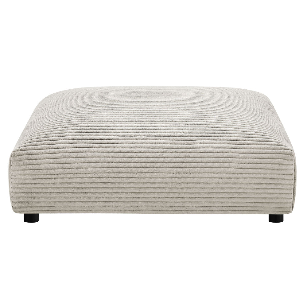 Solace Modular Corduroy Upholstered Ottoman by Modway