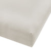 Modway Solace Modular Upholstered Ottoman in Salt - Oversized Square Ottoman Coffee Table - Fabric Upholstered Seat - Modern Large