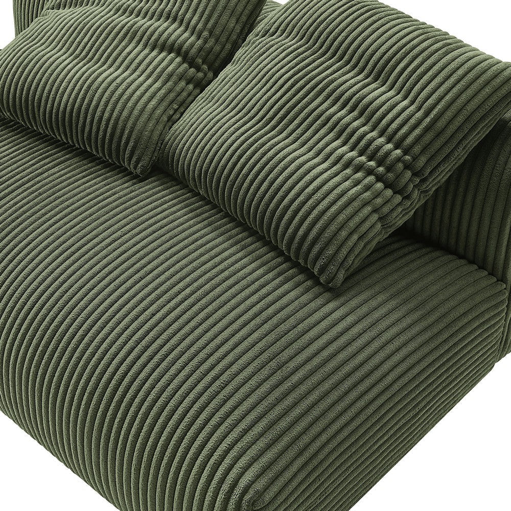 Modway Solace Love Seats Oversized Fern
