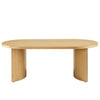 Aspect Oval Wood Coffee Table by Modway MDY-EEI-6911-OAK