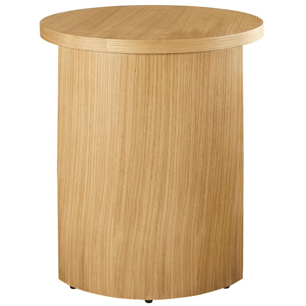 Aspect Round Wood End Table by Modway MDY-EEI-6913-OAK