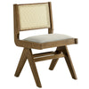 Modway Thera Dining Chair Weathered Oak Stone