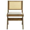 Modway Thera Dining Chair Weathered Oak Stone