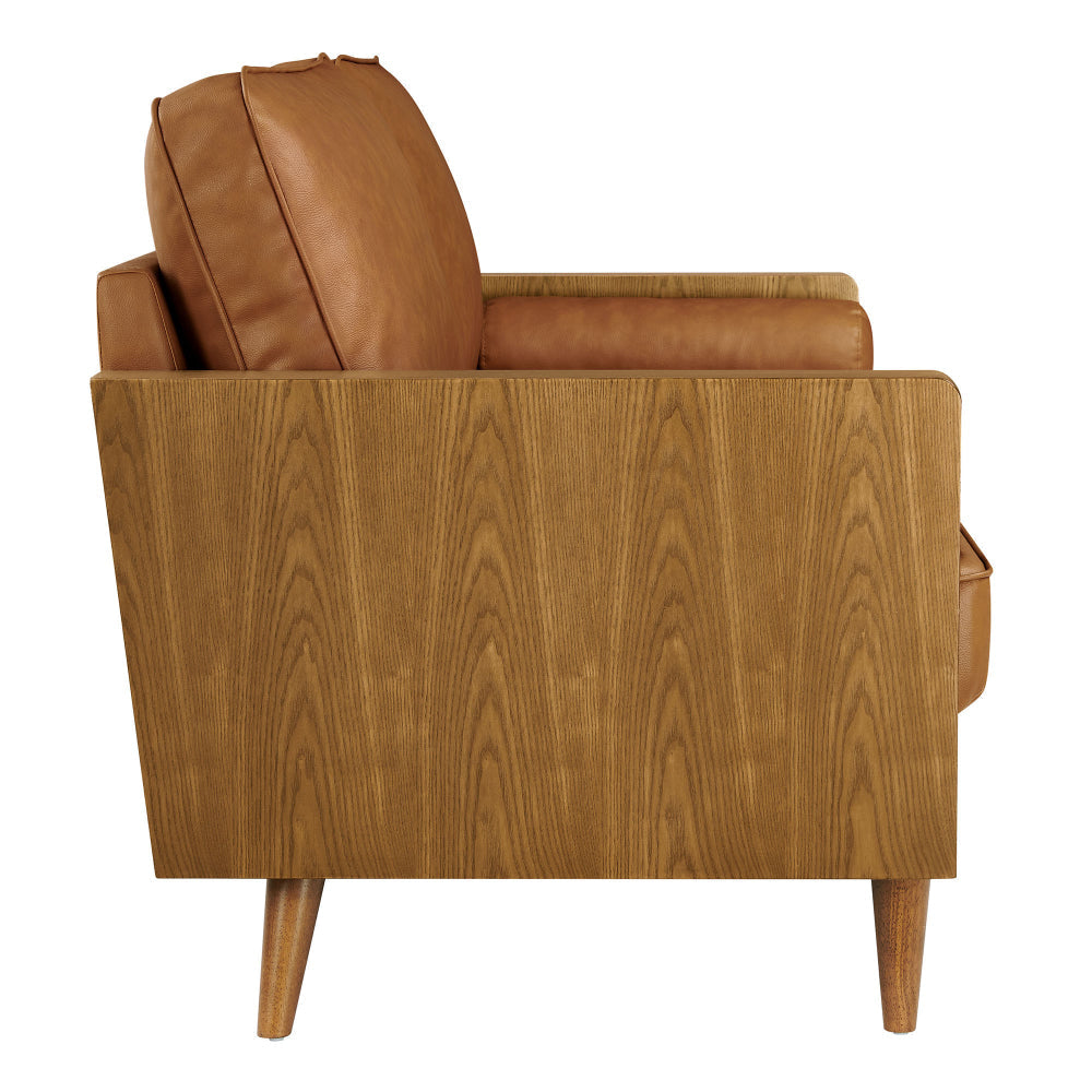 Modway Kellan Sofa in Walnut Tan