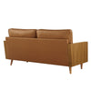 Modway Kellan Sofa in Walnut Tan