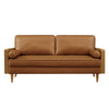 Modway Kellan Sofa in Walnut Tan