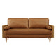 Modway Kellan Sofa in Walnut Tan