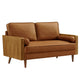 Kellan Vegan Leather Loveseat by Modway