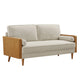 Kellan Heathered Fabric Upholstered Sofa by Modway