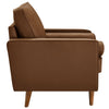 Valour Tufted Vegan Leather Accent Armchair by Modway