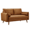 Revive Upholstered Vegan Leather Loveseat by Modway