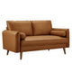 Revive Upholstered Vegan Leather Loveseat by Modway