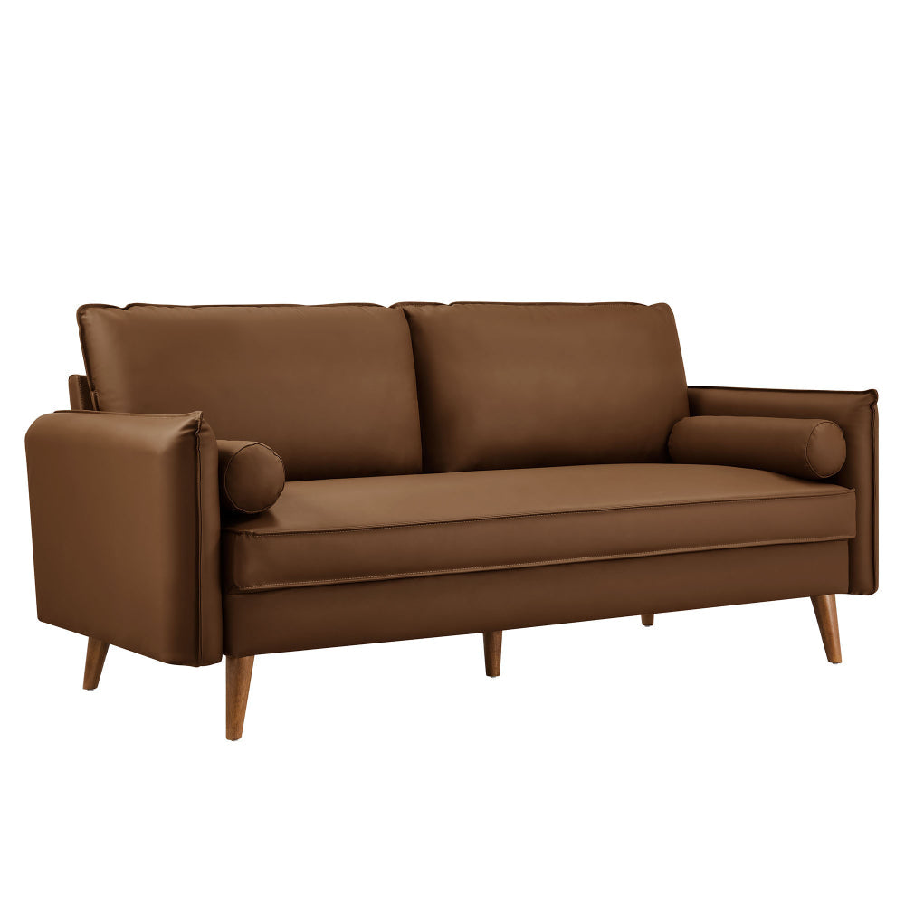 Revive Upholstered Vegan Leather Sofa by Modway