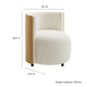 Solis Boucle Accent Chair by Modway MDY-EEI-6994-NAT-IVO