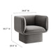 Modway Tate Armchair Storm Gray