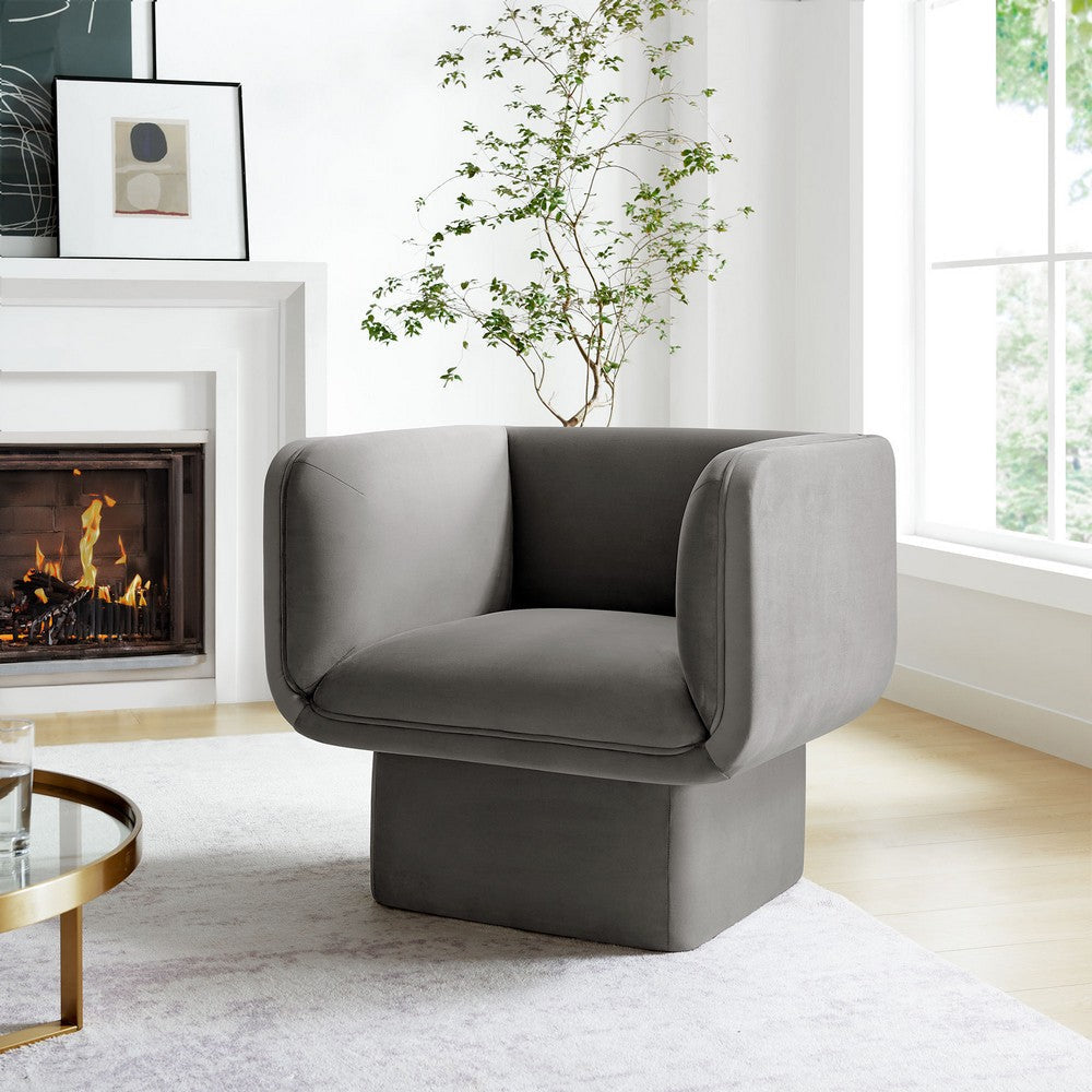 Modway Tate Armchair Storm Gray