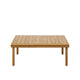 Wren Outdoor Patio Teak Wood Coffee Table by Modway MDY-EEI-7010-NAT