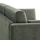 Modway Linden 73 Inch Heathered Chenille Upholstered Sofa in Eucalyptus